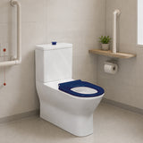 Fienza Delta Care Back to Wall Toilet Suite 800x365x875mm - Gloss White