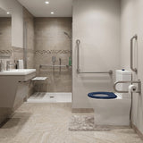 Fienza Delta Care Back to Wall Toilet Suite 800x365x875mm - Gloss White