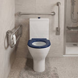 Fienza Delta Care Back to Wall Toilet Suite 800x365x875mm - Gloss White