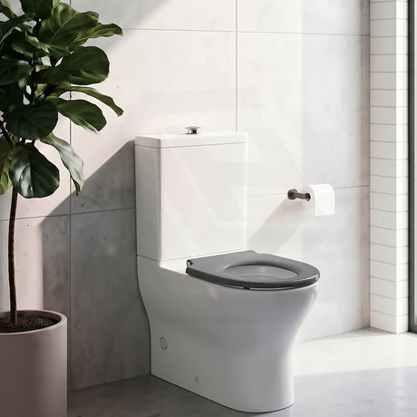 Fienza Delta Care Back to Wall Toilet Suite 800x365x875mm - Gloss White