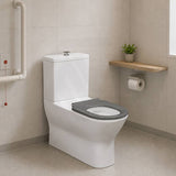 Fienza Delta Care Back to Wall Toilet Suite 800x365x875mm - Gloss White