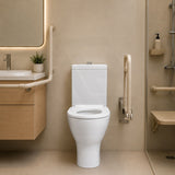 Fienza Delta Care Back to Wall Toilet Suite 800x365x875mm - Gloss White