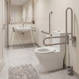 Fienza Delta Care Back to Wall Toilet Suite 800x365x875mm - Gloss White