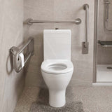 Fienza Delta Care Back to Wall Toilet Suite 800x365x875mm - Gloss White