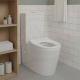 Fienza Isabella Junior Rimless Tornado Flush Back to Wall Toilet Suite  Anti-Vandal Kit Available 600x335x755mm - Variant Colour Seat