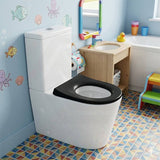Fienza Isabella Junior Rimless Tornado Flush Back to Wall Toilet Suite  Anti-Vandal Kit Available 600x335x755mm - Variant Colour Seat