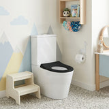 Fienza Isabella Junior Rimless Tornado Flush Back to Wall Toilet Suite  Anti-Vandal Kit Available 600x335x755mm - Variant Colour Seat