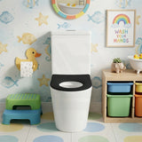 Fienza Isabella Junior Rimless Tornado Flush Back to Wall Toilet Suite  Anti-Vandal Kit Available 600x335x755mm - Variant Colour Seat