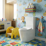 Fienza Isabella Junior Rimless Tornado Flush Back to Wall Toilet Suite  Anti-Vandal Kit Available 600x335x755mm - Variant Colour Seat