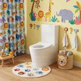 Fienza Isabella Junior Rimless Tornado Flush Back to Wall Toilet Suite  Anti-Vandal Kit Available 600x335x755mm - Variant Colour Seat