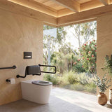 Fienza Isabella Special Care Wall Faced Toilet Pan Rimless Flush Seat 800x365x435mm - Gloss White