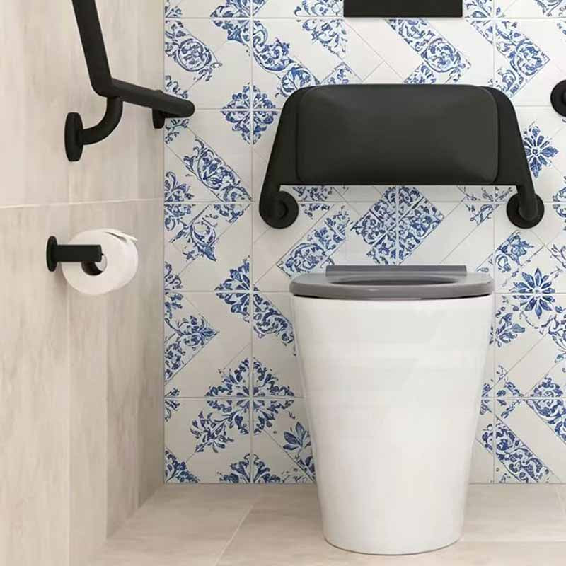 Fienza Isabella Special Care Wall Faced Toilet Pan Rimless Flush Seat 800x365x435mm - Gloss White