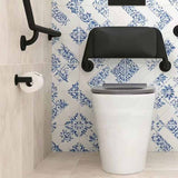 Fienza Isabella Special Care Wall Faced Toilet Pan Rimless Flush Seat 800x365x435mm - Gloss White
