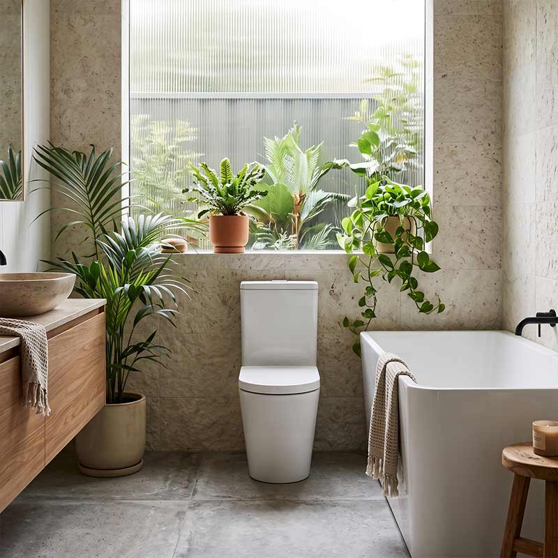 Fienza Aluca Rimless Tornado Back to Wall Toilet Suite Slim Seat Available 620x385x840mm - Gloss White