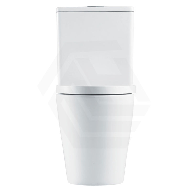 Fienza Aluca Rimless Tornado Back to Wall Toilet Suite Slim Seat Available 620x385x840mm - Gloss White