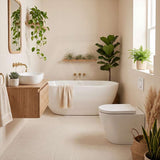 Fienza Aluca Rimless Tornado Wall-Faced Toilet Pan with Slim Seat Option 585x370x455/462mm - Gloss White