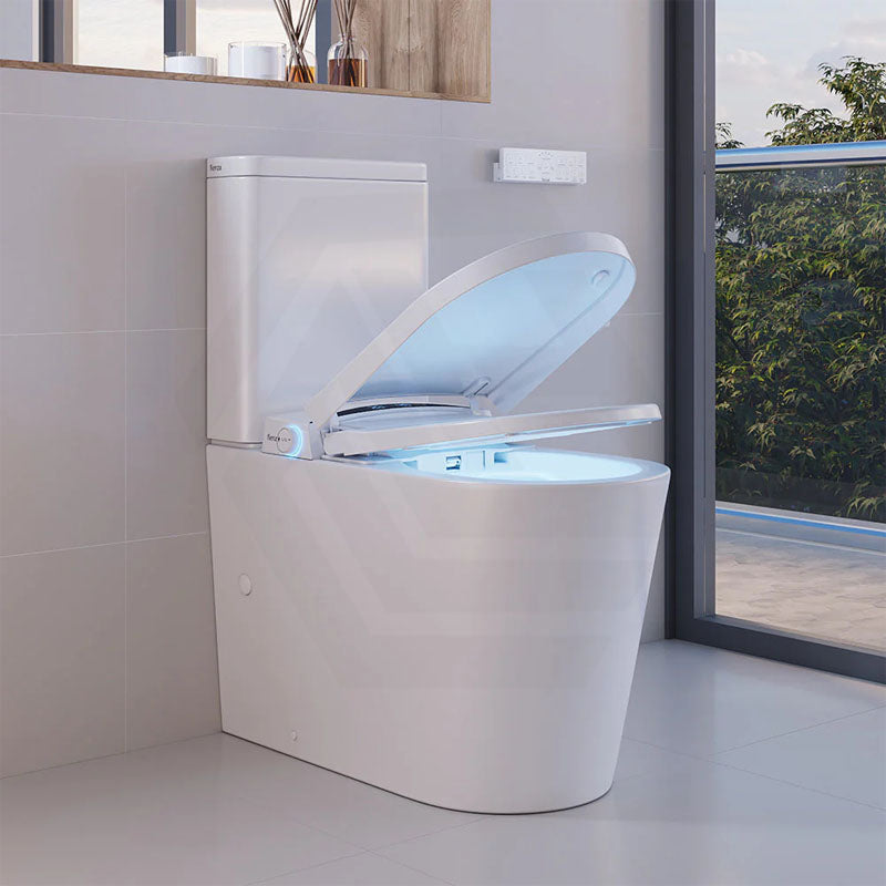 Fienza Sona Tornado Back To Wall Smart Toilet Auto Flush & Night Light 720x370x840mm - White
