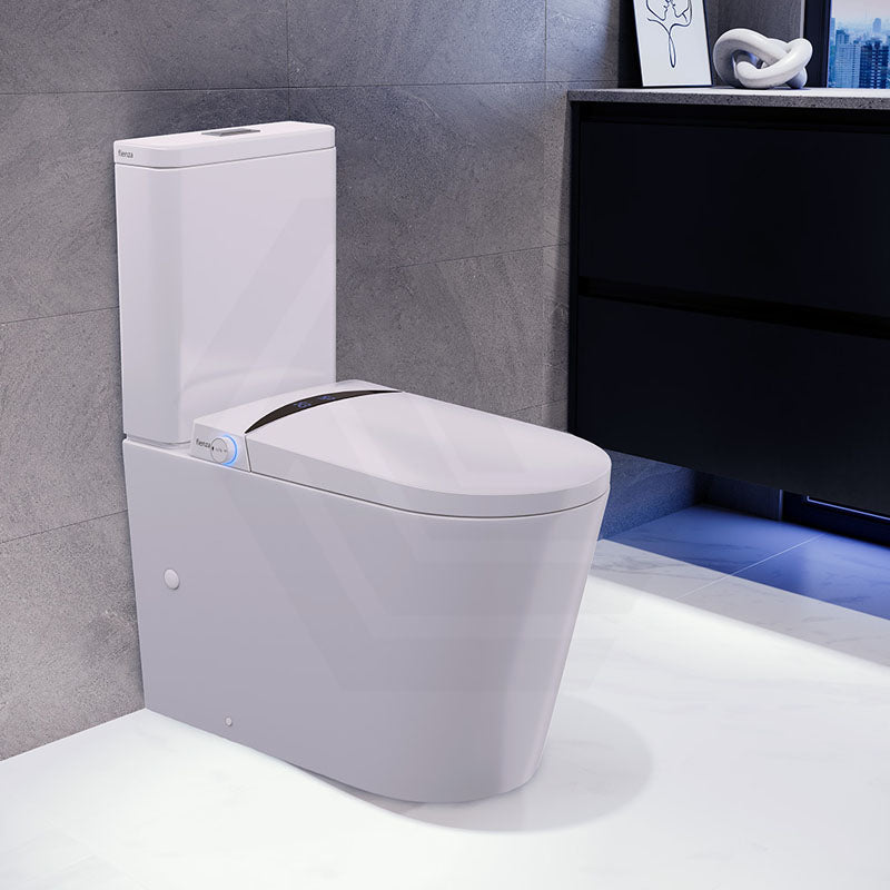 Fienza Sona Tornado Back To Wall Smart Toilet Auto Flush & Night Light 720x370x840mm - White