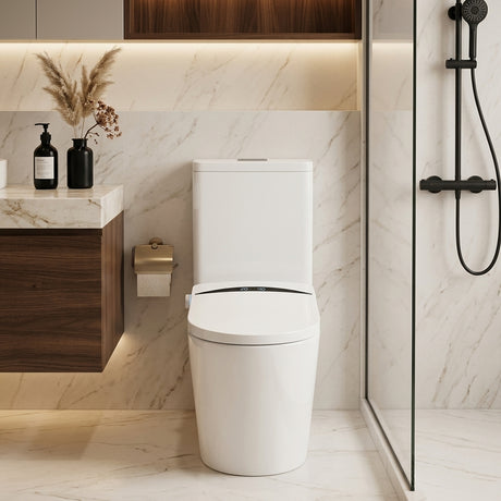 Fienza Sona Tornado Back To Wall Smart Toilet Auto Flush & Night Light 720x370x840mm - White