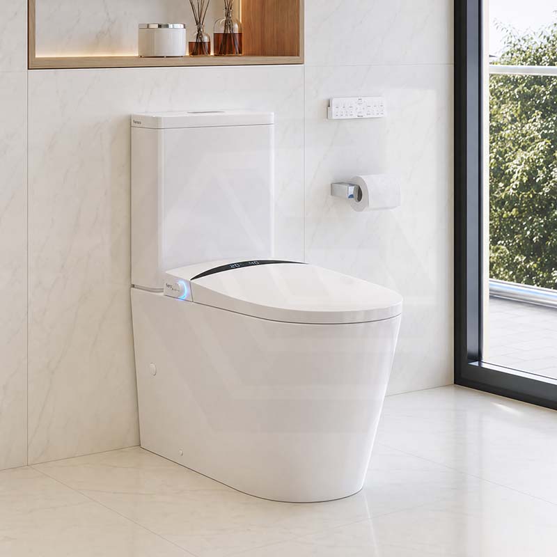 Fienza Sona Tornado Back To Wall Smart Toilet Auto Flush & Night Light 720x370x840mm - White