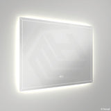 900x700mm Fienza Hampton Rectangular Pencil Edge Frontlit LED Mirror Touch Sensor