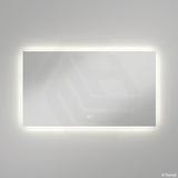 1200x700mm Fienza Luciana Rectangular Frosted Edge Frontlit LED Mirror Touch Sensor Vertical/Horizontal
