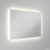 900x700mm Fienza Luciana Rectangular Frosted Edge Frontlit LED Mirror Touch Sensor Vertical/Horizontal
