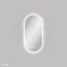 450x900mm Fienza Empire Pill Framed Touch Sensor Frontlit LED Mirror Vertical/Horizontal Matt White
