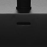 Fienza Montana 750/900/1200mm Matt Black Basin-Top Solid Surface 1 or 3 Tap Holes Available