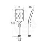 Fienza Tono Twin Shower 3-Function Top Water Inlet Available In Colours