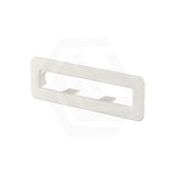 Fienza Rectangular Overflow Plastic Ring White Basin Accessories