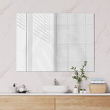 600/750/900/1200mm Fienza Pencil Edge Rectangular Wall Mirror Vertical or Horizontal Installation
