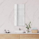 450/600/900/950mm Fienza Accessible Care Pencil Edge Rectangular Wall Mirror Vertical or Horizontal Installation