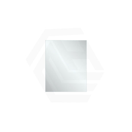 600x750mm Fienza Pencil Edge Rectangular Wall Mirror Vertical or Horizontal Installation