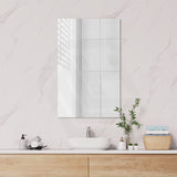 450/600/900/950mm Fienza Accessible Care Pencil Edge Rectangular Wall Mirror Vertical or Horizontal Installation