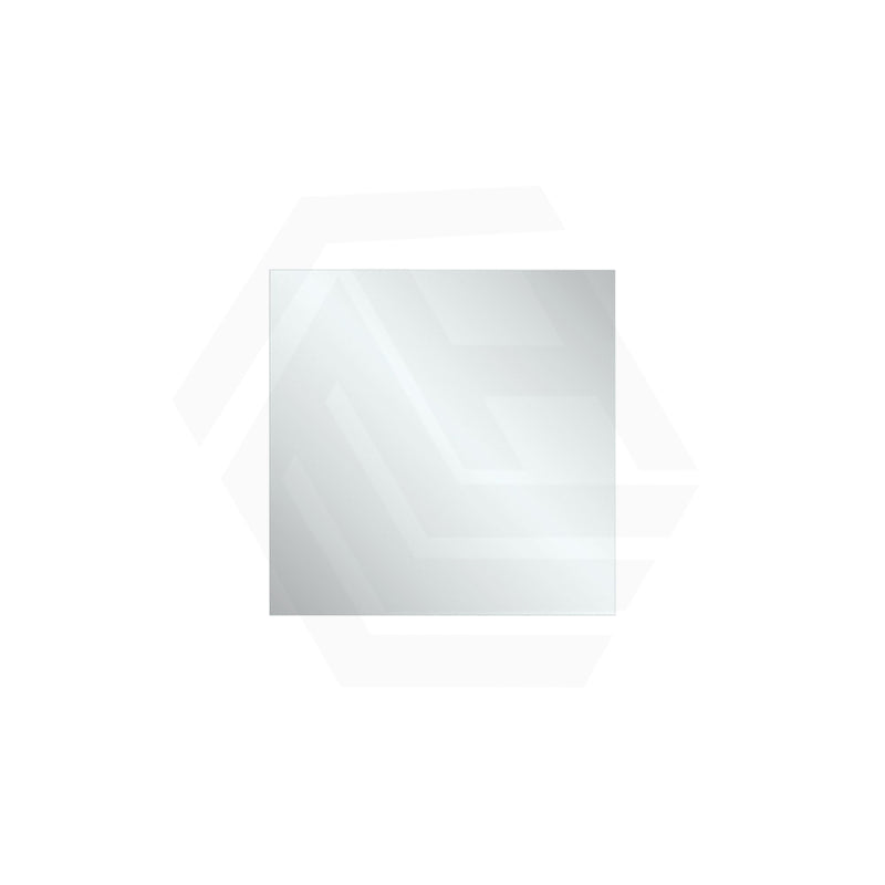 750x750mm Fienza Pencil Edge Rectangular Wall Mirror Vertical or Horizontal Installation