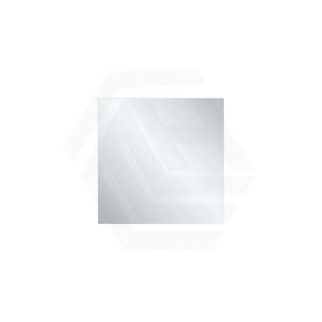 750x750mm Fienza Pencil Edge Rectangular Wall Mirror Vertical or Horizontal Installation