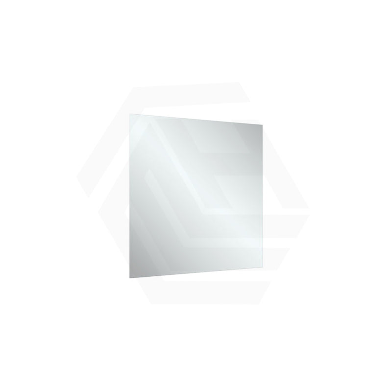 750x750mm Fienza Pencil Edge Rectangular Wall Mirror Vertical or Horizontal Installation