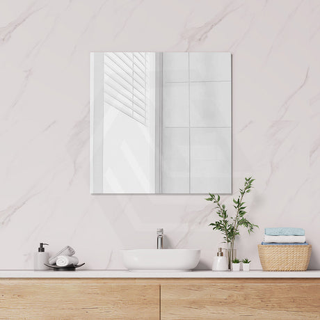600/750/900/1200mm Fienza Pencil Edge Rectangular Wall Mirror Vertical or Horizontal Installation