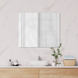 600/750/900/1200mm Fienza Pencil Edge Rectangular Wall Mirror Vertical or Horizontal Installation