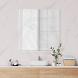 600/750/900/1200mm Fienza Pencil Edge Rectangular Wall Mirror Vertical or Horizontal Installation