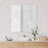 450/600/900/950mm Fienza Accessible Care Pencil Edge Rectangular Wall Mirror Vertical or Horizontal Installation