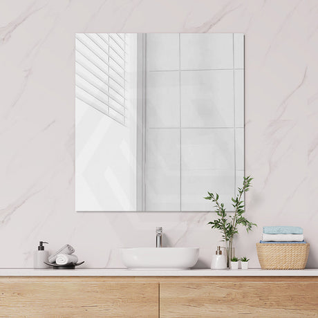 450/600/900/950mm Fienza Accessible Care Pencil Edge Rectangular Wall Mirror Vertical or Horizontal Installation