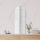 450x1175/600x1250mm Fienza Accessible Care Polished Pencil Edge Arch Wall Mirror