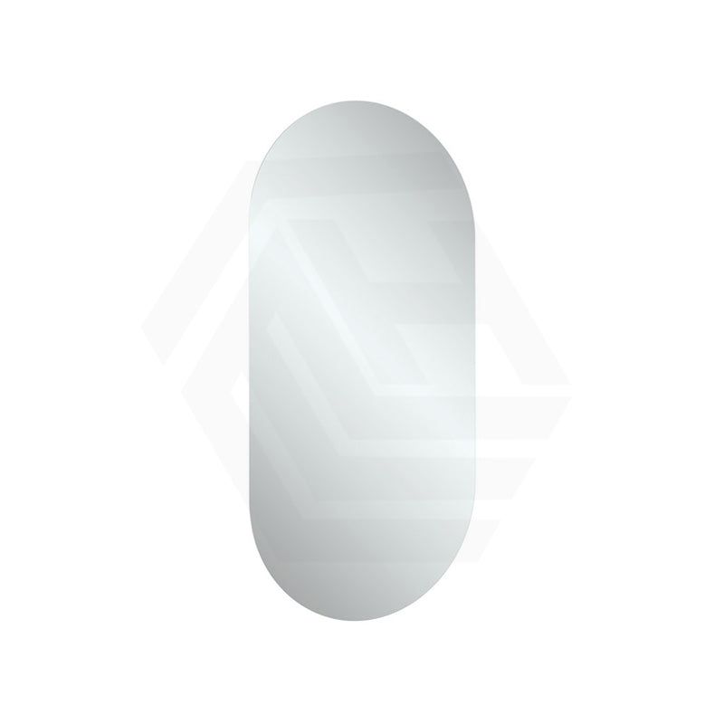 600mm Fienza Polished Pencil Edge Oval Wall Mirror
