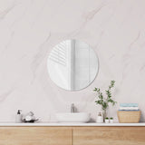 600/700/750/800/900mm Fienza Polished Pencil Edge Round Wall Mirror
