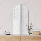 450x1175/600x1250mm Fienza Accessible Care Polished Pencil Edge Arch Wall Mirror
