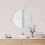 600/700/750/800/900mm Fienza Polished Pencil Edge Round Wall Mirror