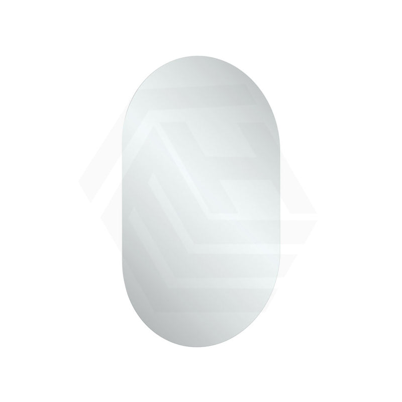 750mm Fienza Polished Pencil Edge Oval Wall Mirror