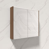 750/900/1200mm Fienza LED Pencil Edge Mirror Cabinet with Side Panels Variant Colour Available